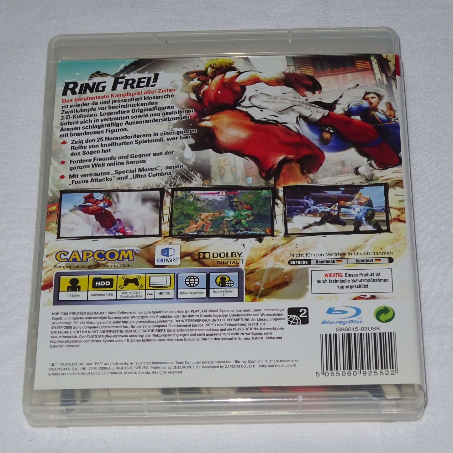 STREET FIGHTER IV FÜR PS3 - GEBRAUCHT