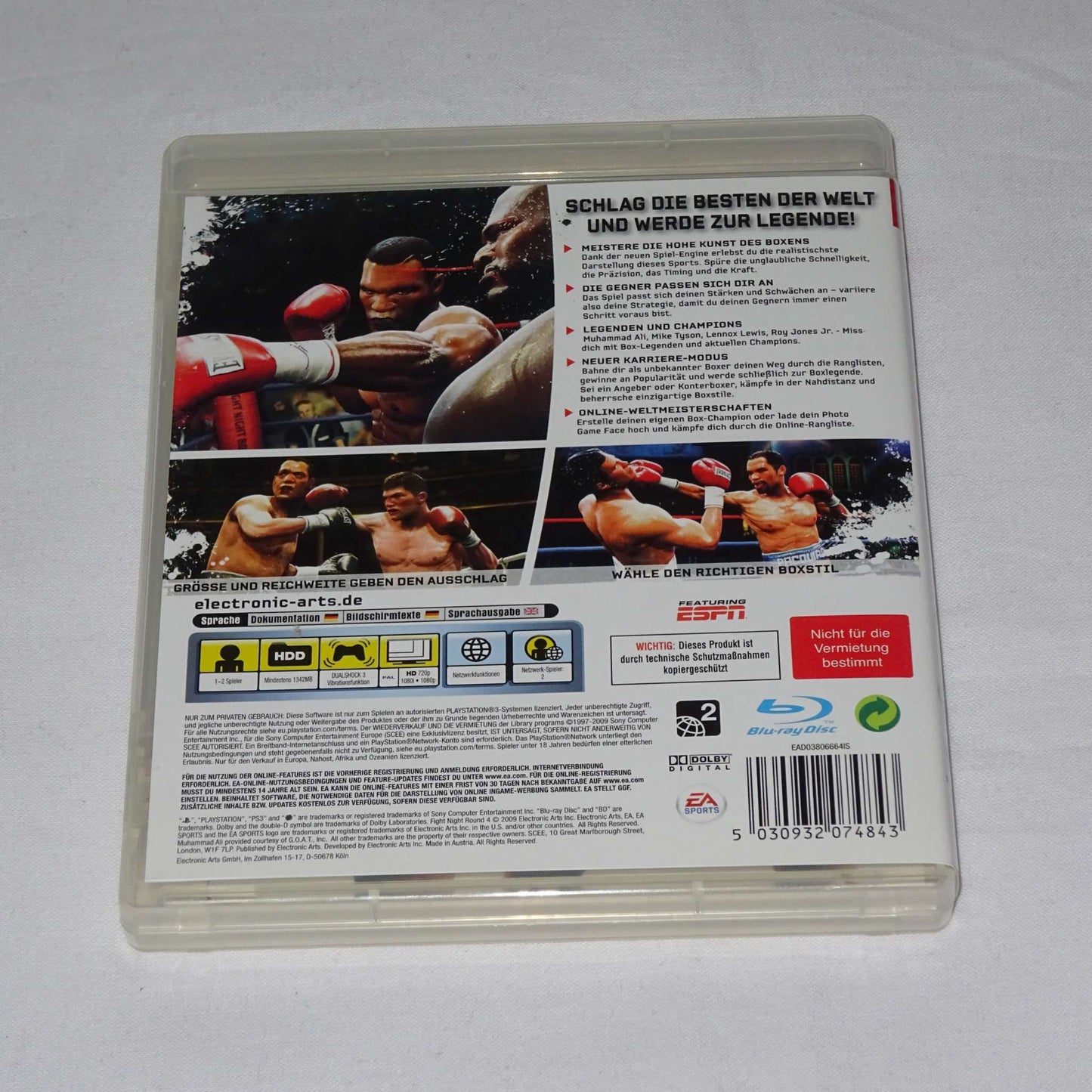 FIGHT NIGHT ROUND 4 FÜR PS3 - GEBRAUCHT