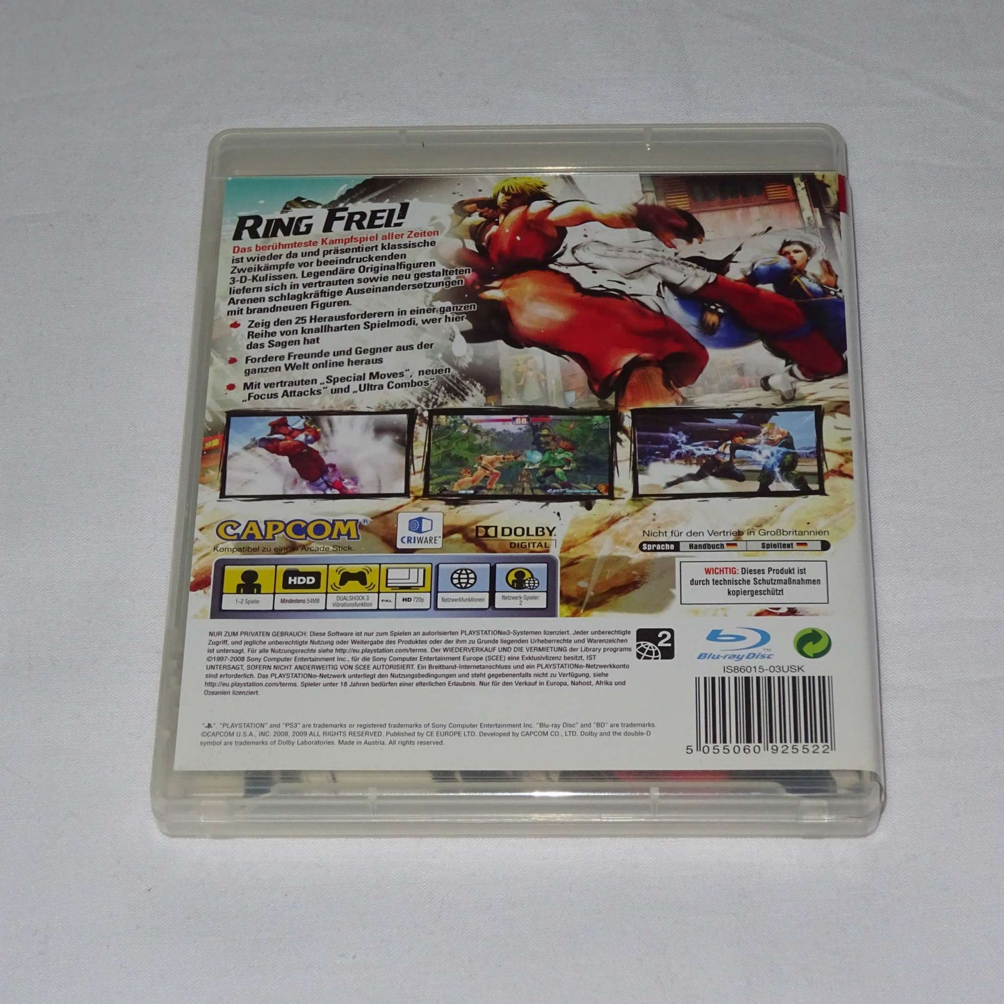 STREET FIGHTER IV FÜR PS3 - GEBRAUCHT
