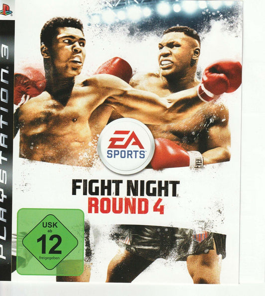FIGHT NIGHT ROUND 4 game cover for PS3.