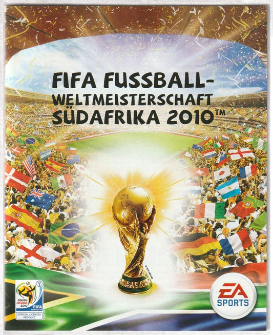 FIFA FUSSBALL Weltmeisterschaft Südafrika 2010 PS3 game cover.