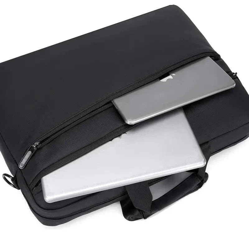 Elegante Laptoptasche für Herren, passend für 15,6-17,3 Zoll Geräte.